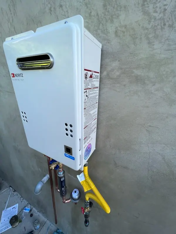 Tankless water heater installation for Sweden homes
